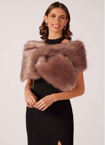 Dwolves Sincerity Faux Fur Wrap