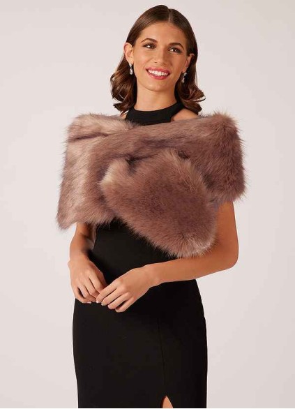Dwolves Sincerity Faux Fur Wrap