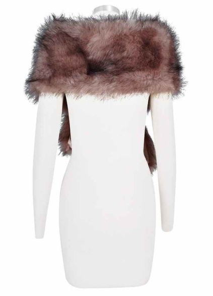 Dwolves Sincerity Faux Fur Wrap