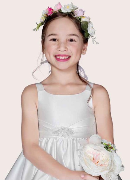 Dwolves Tavia Flower Girl Dress Dwolves Tavia Flower Girl Dress