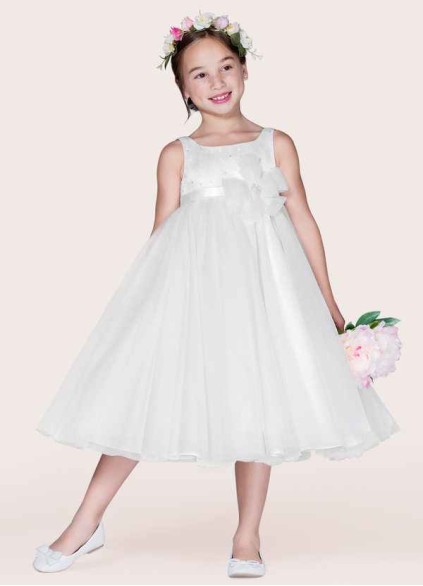 Dwolves Lupine Flower Girl Dress