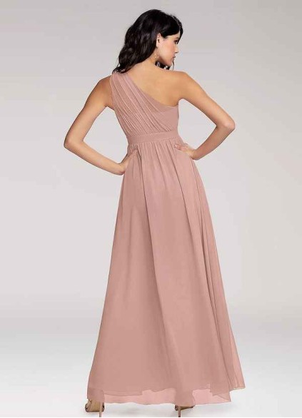 Blush Mark Magical Day Dusty Rose Chiffon Maxi Dress Blush Mark Magical Day Dusty Rose Chiffon Maxi Dress