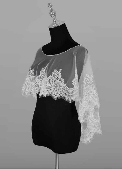 Dwolves Delight Lace Tulle Wrap Dwolves Delight Lace Tulle Wrap