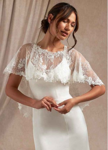Dwolves Hodesh Lace Tulle Wrap