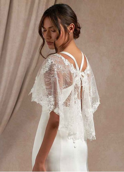 Dwolves Hodesh Lace Tulle Wrap Dwolves Hodesh Lace Tulle Wrap