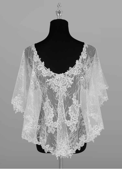 Dwolves Hodesh Lace Tulle Wrap Dwolves Hodesh Lace Tulle Wrap