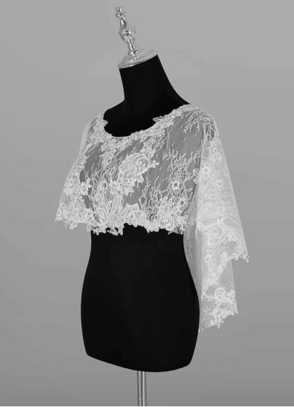 Dwolves Hodesh Lace Tulle Wrap Dwolves Hodesh Lace Tulle Wrap