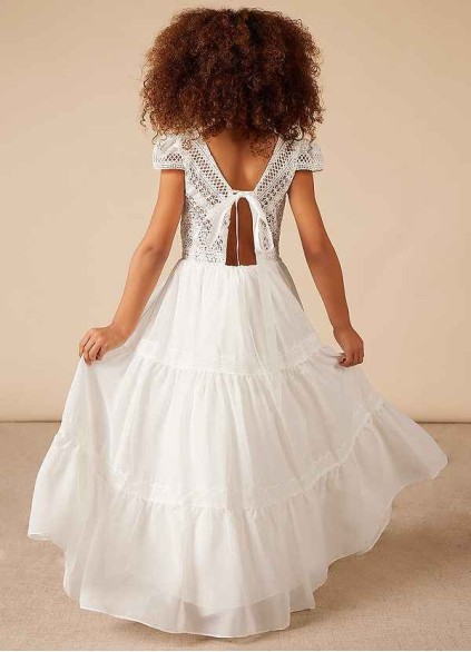 Dwolves Evan Flower Girl Dress Dwolves Evan Flower Girl Dress