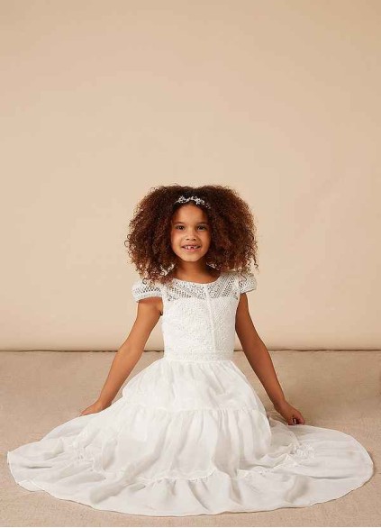 Dwolves Evan Flower Girl Dress Dwolves Evan Flower Girl Dress