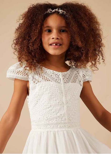 Dwolves Evan Flower Girl Dress Dwolves Evan Flower Girl Dress