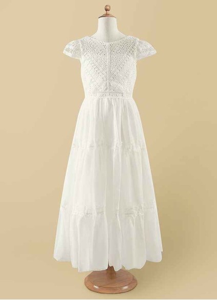 Dwolves Evan Flower Girl Dress Dwolves Evan Flower Girl Dress