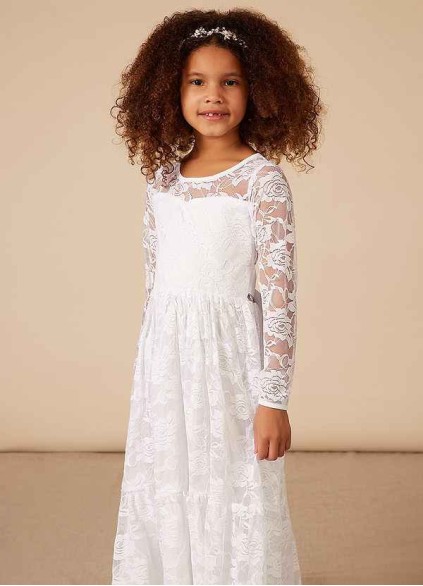 Dwolves Agatha Flower Girl Dress Dwolves Agatha Flower Girl Dress