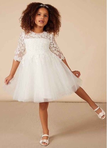 Dwolves lindsay Flower Girl Dress