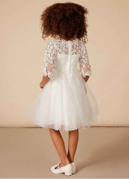 Dwolves lindsay Flower Girl Dress