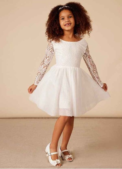 Dwolves Vada Flower Girl Dress