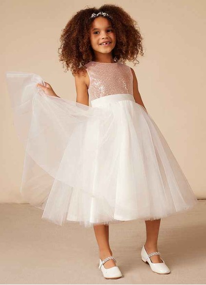 Dwolves Abitha Flower Girl Dress Dwolves Abitha Flower Girl Dress