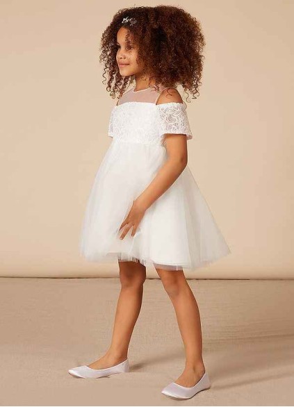 Dwolves Nantale Flower Girl Dress Dwolves Nantale Flower Girl Dress