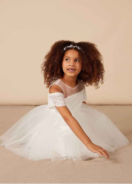Dwolves Nantale Flower Girl Dress Dwolves Nantale Flower Girl Dress