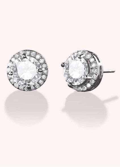 Solitaire Crystal Studs Solitaire Crystal Studs