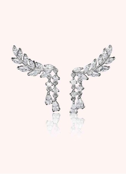 Laurel Leaf Drop Earrings Laurel Leaf Drop Earrings
