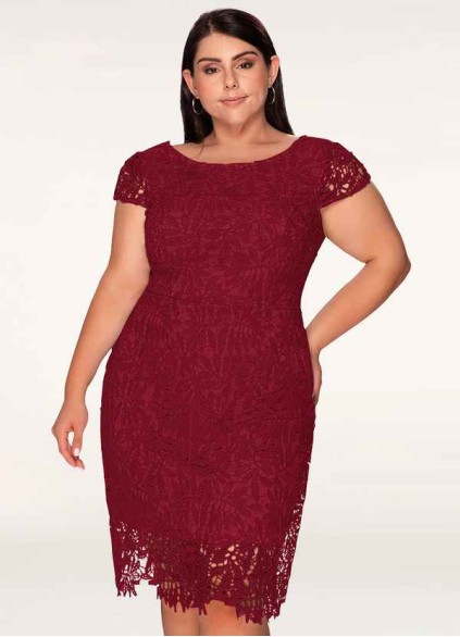 Blush Mark Heavenly Kiss Burgundy Lace Bodycon Short Dress Blush Mark Heavenly Kiss Burgundy Lace Bodycon Short Dress