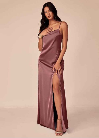 Dwolves Briza Stretch Satin Dress