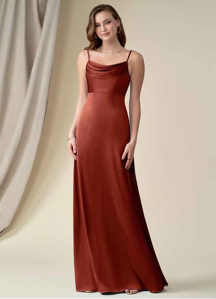 Dwolves Esmee Stretch Satin Dress