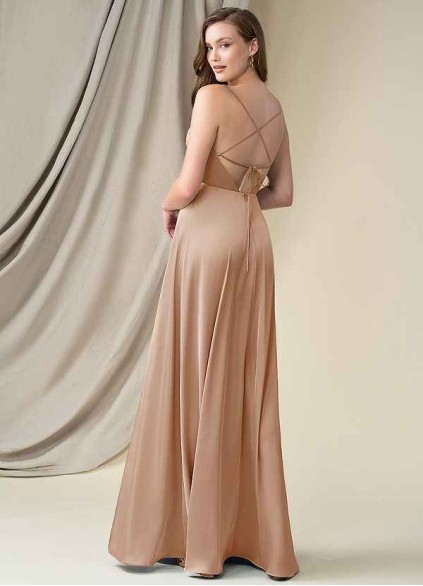 Dwolves Madaleine Stretch Satin Dress Dwolves Madaleine Stretch Satin Dress