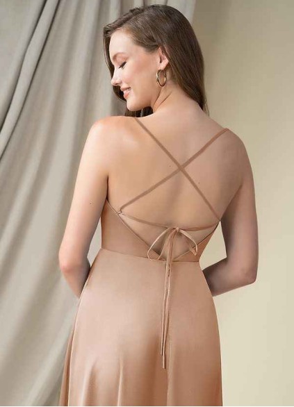 Dwolves Madaleine Stretch Satin Dress Dwolves Madaleine Stretch Satin Dress