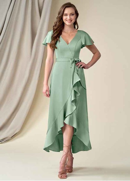 Dwolves Lexis Stretch Satin Dress