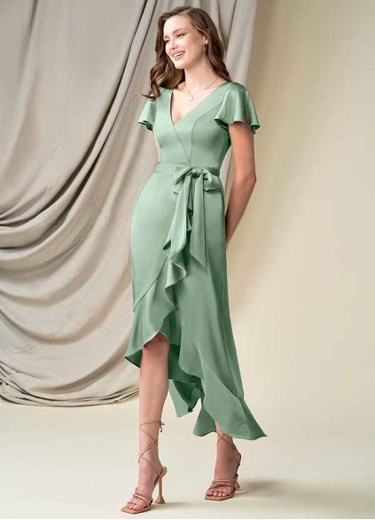 Dwolves Lexis Stretch Satin Dress