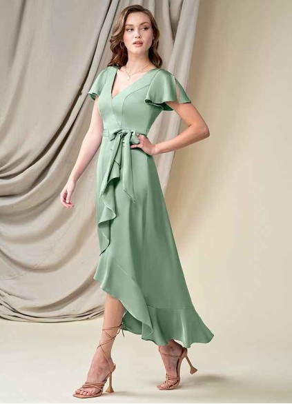 Dwolves Lexis Stretch Satin Dress
