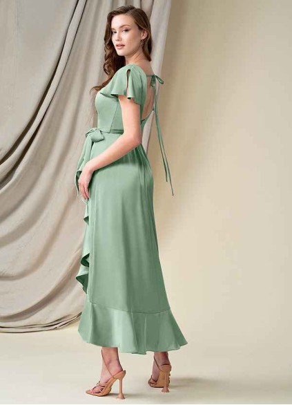 Dwolves Lexis Stretch Satin Dress