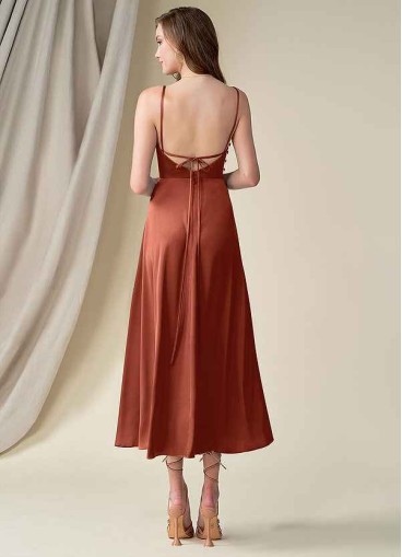 Dwolves Ceci Stretch Satin Dress