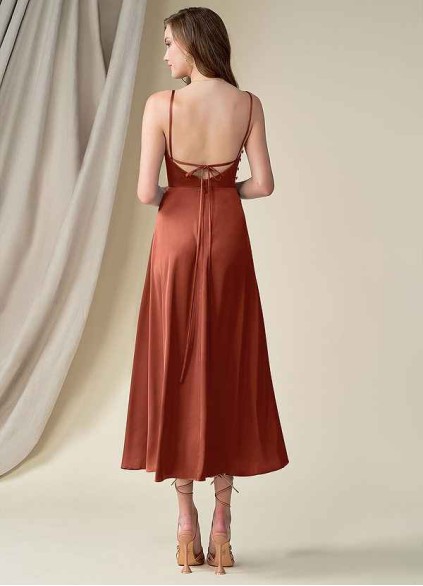 Dwolves Ceci Stretch Satin Dress Dwolves Ceci Stretch Satin Dress