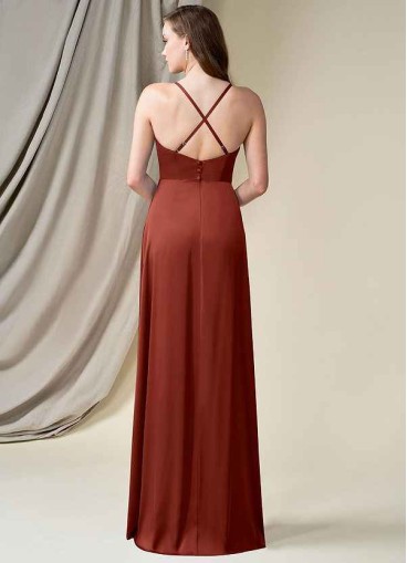 Dwolves Naomie Stretch Satin Dress