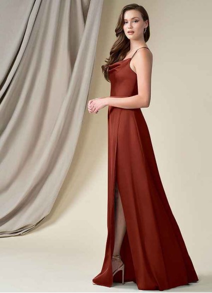 Dwolves Naomie Stretch Satin Dress Dwolves Naomie Stretch Satin Dress