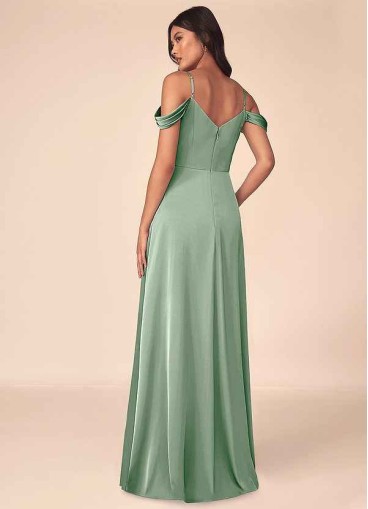 Dwolves Ocean Stretch Satin Dress