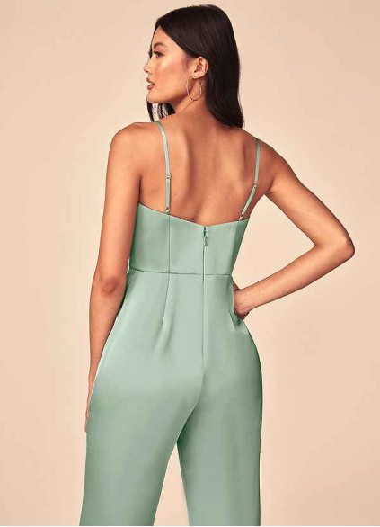 Dwolves Elizabella Stretch Satin Jumpsuit Dwolves Elizabella Stretch Satin Jumpsuit