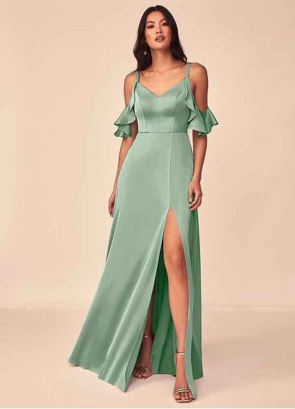 Dwolves Andie Stretch Satin Dress