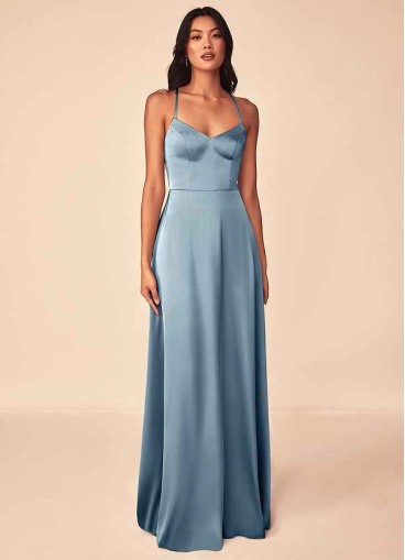 Dwolves Mei Stretch Satin Dress