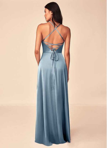 Dwolves Mei Stretch Satin Dress