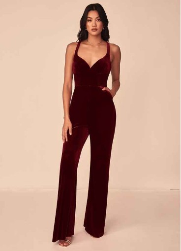 Dwolves Emmette Velvet Jumpsuit