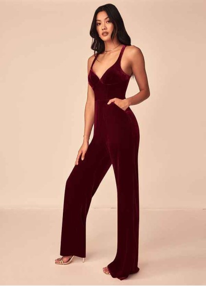 Dwolves Emmette Velvet Jumpsuit Dwolves Emmette Velvet Jumpsuit
