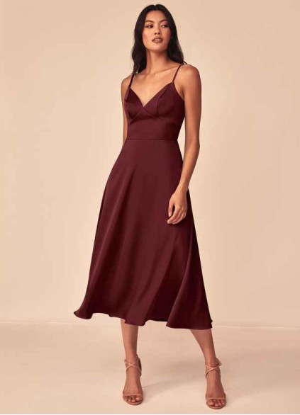 Dwolves Dottie Stretch Satin Dress Dwolves Dottie Stretch Satin Dress
