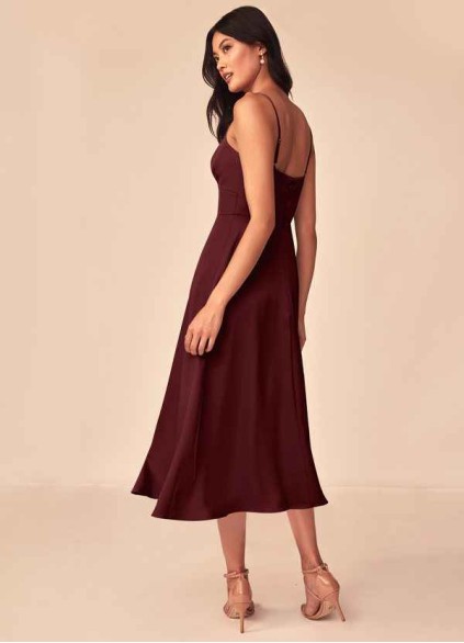 Dwolves Dottie Stretch Satin Dress Dwolves Dottie Stretch Satin Dress