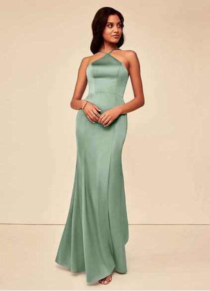Dwolves Stacey Stretch Satin Dress