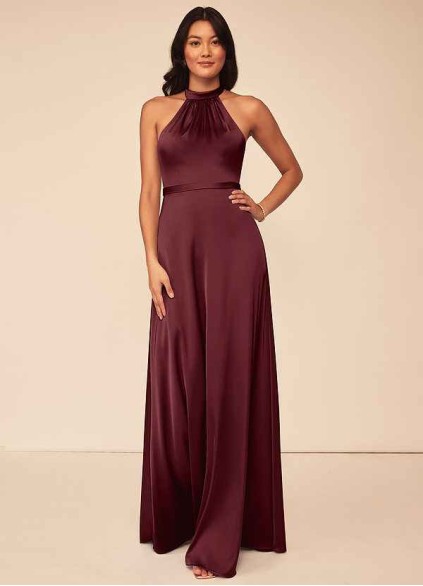 Dwolves Delmar Stretch Satin Dress