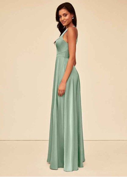 Dwolves Ceria Stretch Satin Dress Dwolves Ceria Stretch Satin Dress