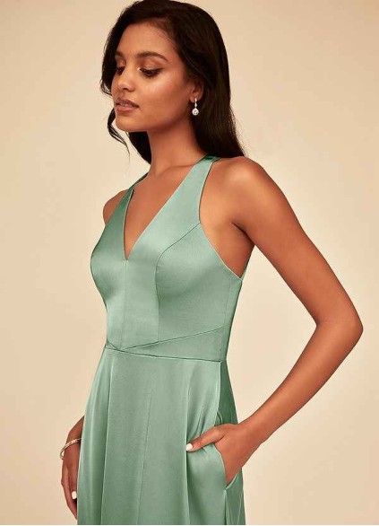 Dwolves Ceria Stretch Satin Dress Dwolves Ceria Stretch Satin Dress